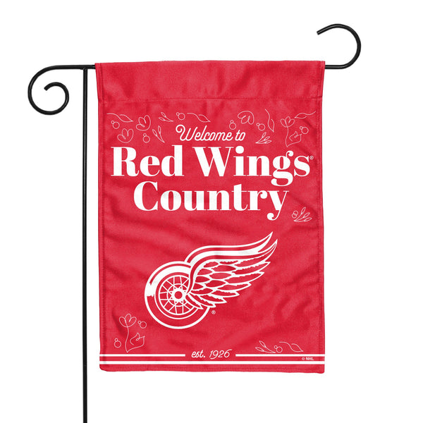 Detroit Red Wings Double Sided Garden Flag