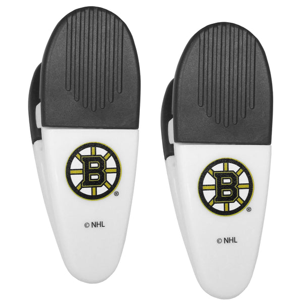 Boston Bruins® Mini Chip Clip Magnets, 2 pk