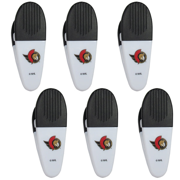 Ottawa Senators® Chip Clip Magnets, 6pk