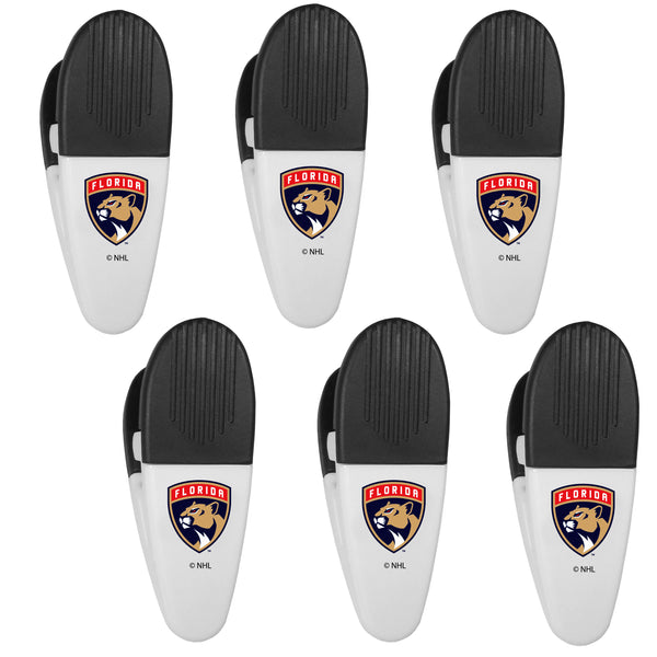 Florida Panthers® Chip Clip Magnets, 6pk