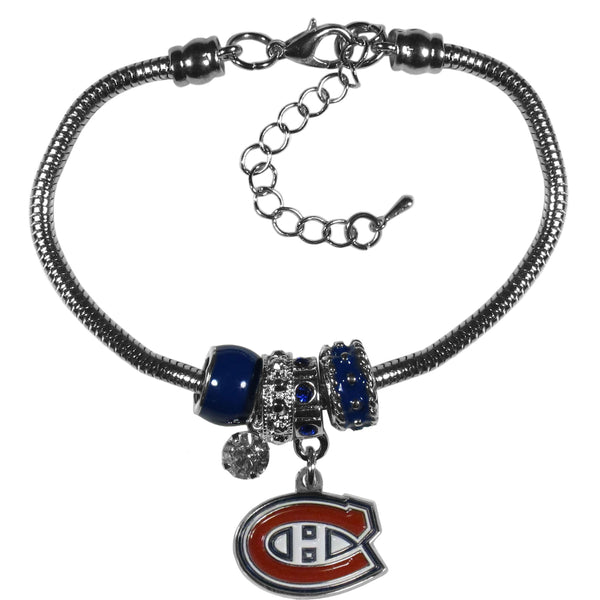 Montreal Canadiens® Euro Bead Bracelet