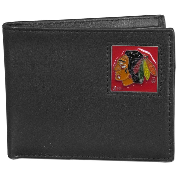 Chicago Blackhawks® Leather Bi-fold Wallet