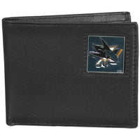 San Jose Sharks® Leather Bi-fold Wallet