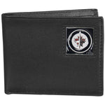 Winnipeg Jets™ Leather Bi-fold Wallet Packaged in Gift Box