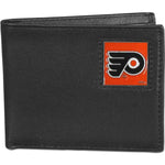 Philadelphia Flyers® Leather Bi-fold Wallet Packaged in Gift Box