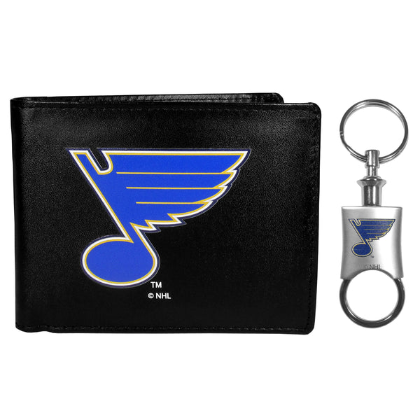St. Louis Blues® Bi-fold Wallet & Valet Key Chain