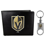 Vegas Golden Knights® Bi-fold Wallet & Valet Key Chain