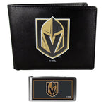 Vegas Golden Knights® Bi-fold Wallet & Color Money Clip