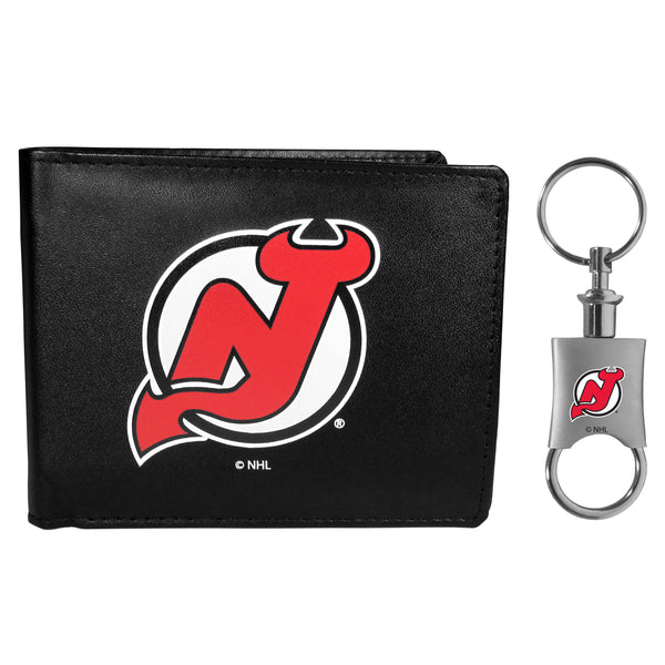 New Jersey Devils® Bi-fold Wallet & Valet Key Chain