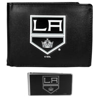 Los Angeles Kings® Bi-fold Wallet & Black Money Clip