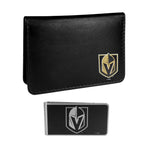 Vegas Golden Knights® Weekend Bi-fold Wallet & Black Money Clip