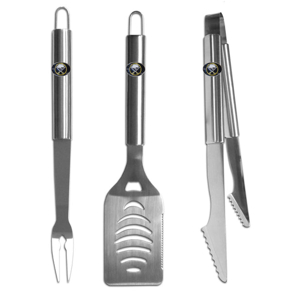 Buffalo Sabres® 3 pc Stainless Steel BBQ Set