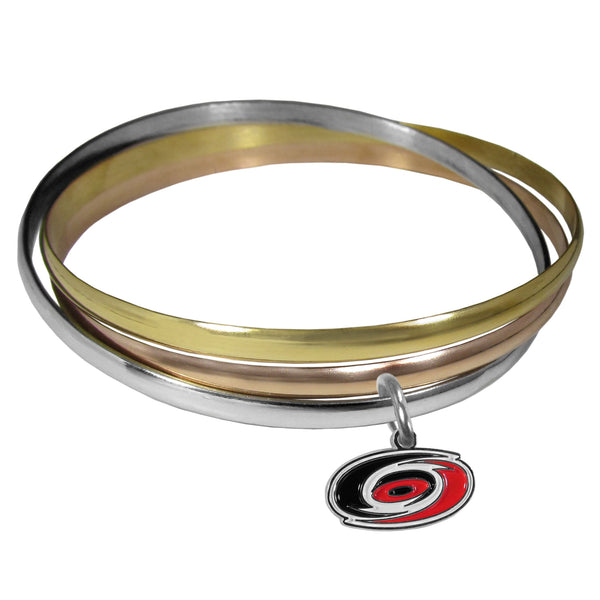 Carolina Hurricanes® Tri-color Bangle Bracelet