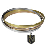 Vegas Golden Knights® Tri-color Bangle Bracelet