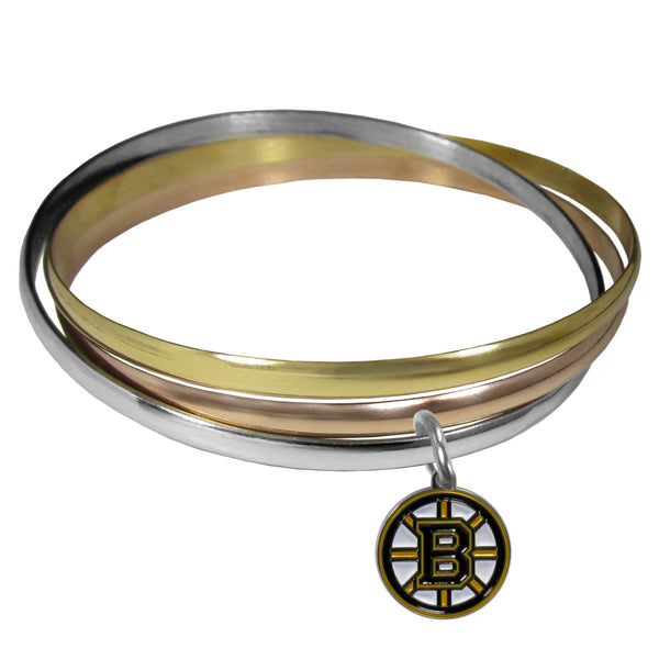 Boston Bruins® Tri-color Bangle Bracelet