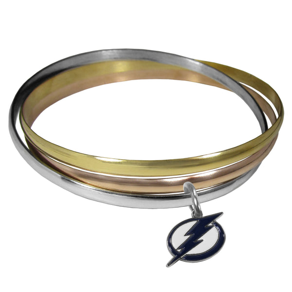 Tampa Bay Lightning® Tri-color Bangle Bracelet