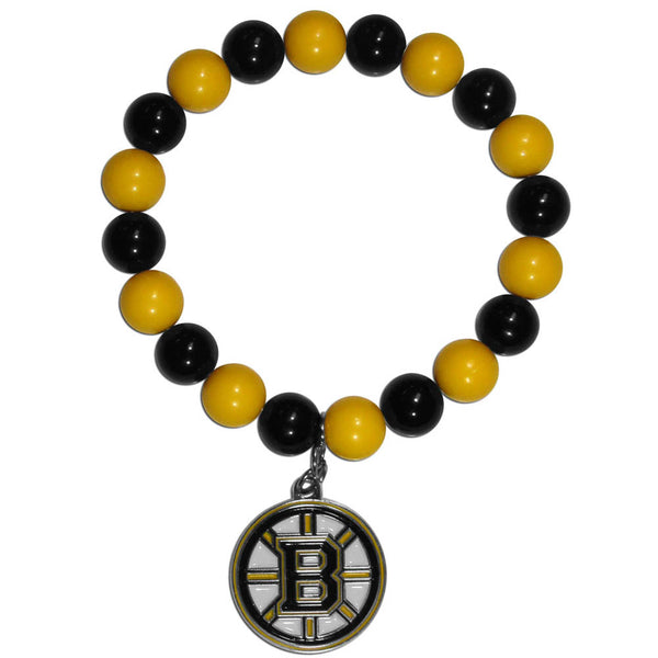 Boston Bruins® Fan Bead Bracelet