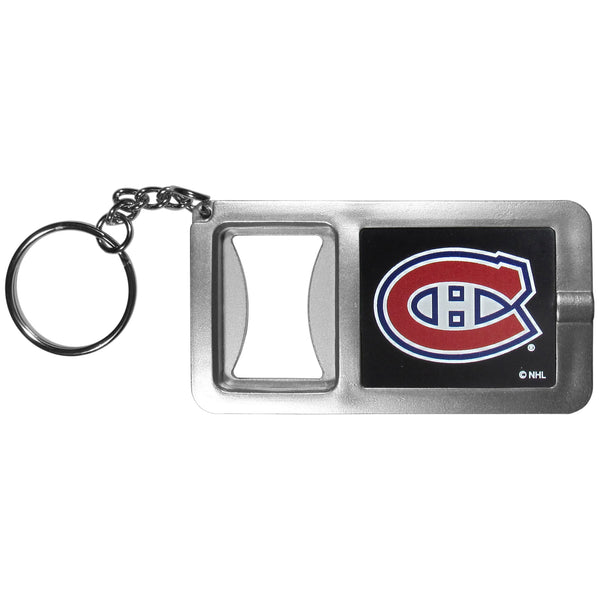 Montreal Canadiens® Flashlight Key Chain with Bottle Opener
