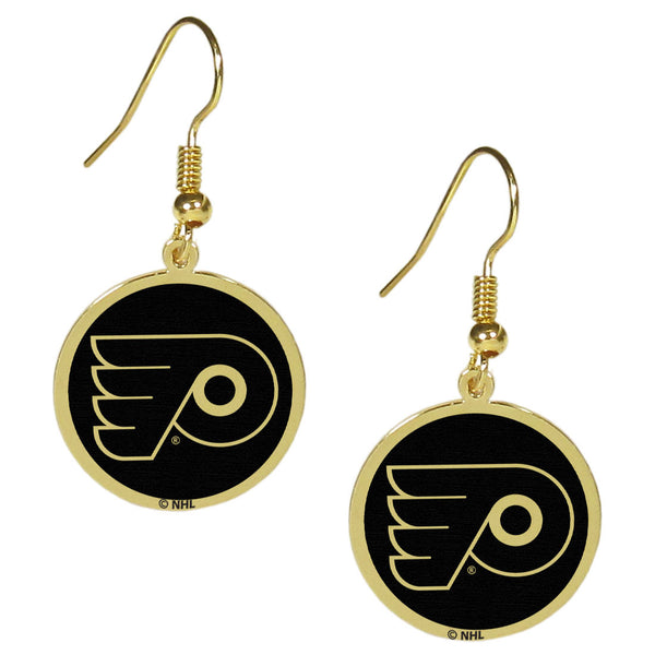 Philadelphia Flyers® Gold Tone Earrings