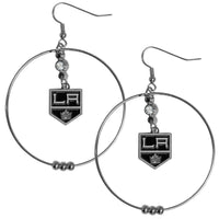 Los Angeles Kings® 2 Inch Hoop Earrings