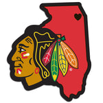 Chicago Blackhawks® Home State Decal