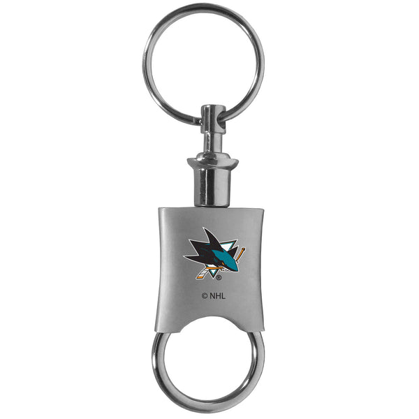 San Jose Sharks® Key Chain Valet Printed