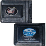 Columbus Blue Jackets® Leather Cash & Cardholder
