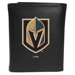 Vegas Golden Knights® Leather Tri-fold Wallet, Large Logo