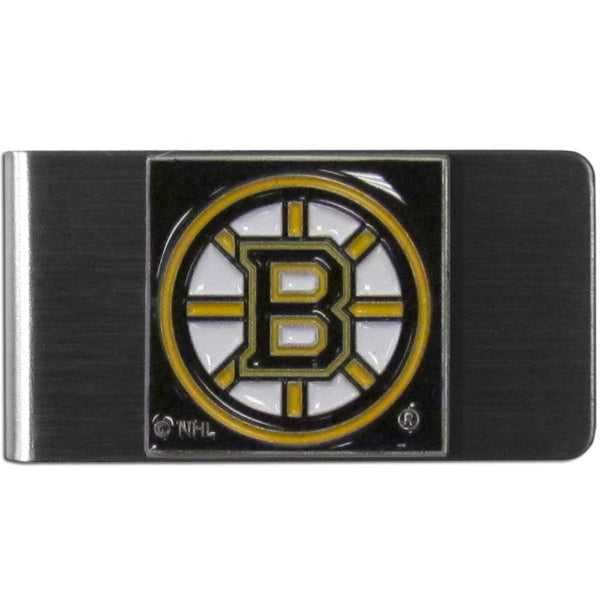 Boston Bruins® Steel Money Clip