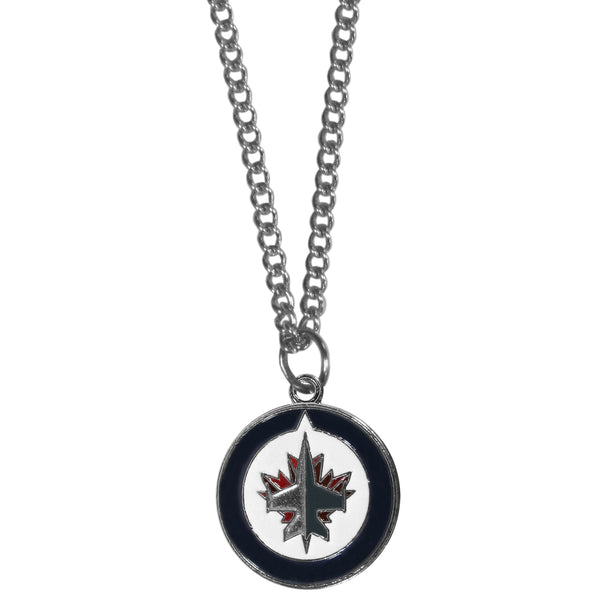 Winnipeg Jets™ Chain Necklace with Small Charm