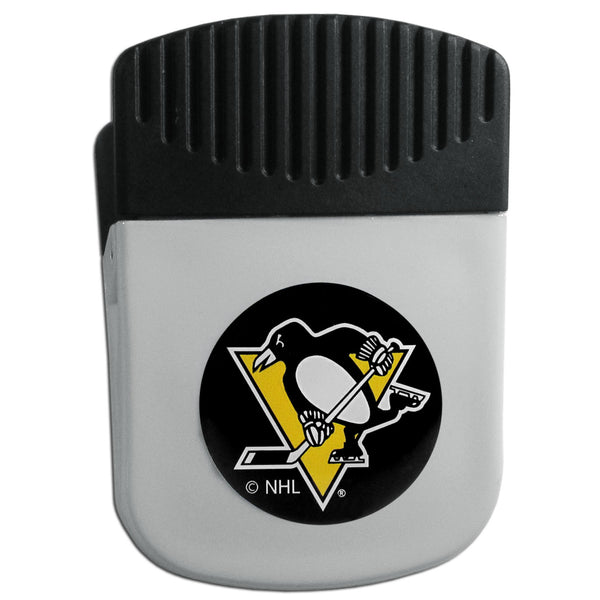 Pittsburgh Penguins® Chip Clip Magnet With Bottle Opener