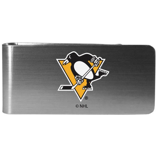 Pittsburgh Penguins® Steel Logo Money Clip
