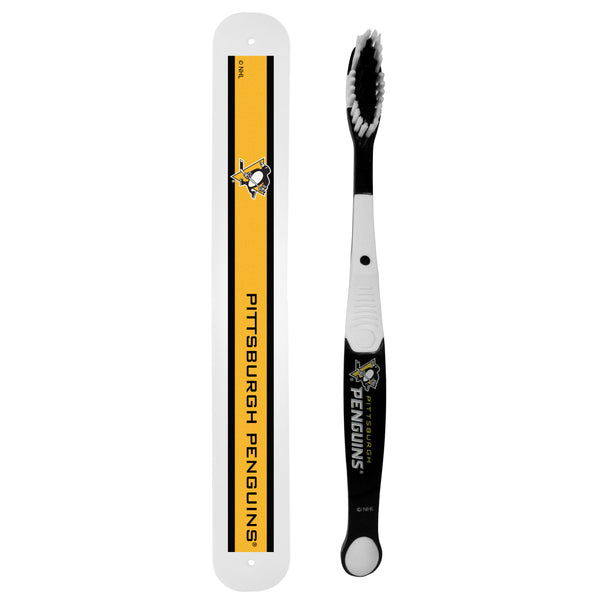 Pittsburgh Penguins® Toothbrush and Travel Case