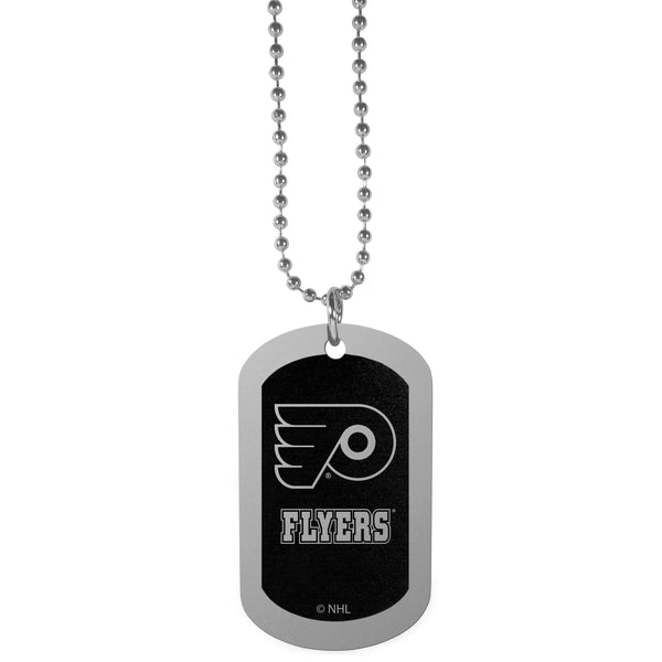 Philadelphia Flyers® Chrome Tag Necklace