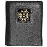Boston Bruins® Deluxe Leather Tri-fold Wallet