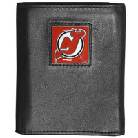 New Jersey Devils® Deluxe Leather Tri-fold Wallet