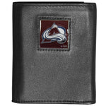 Colorado Avalanche® Deluxe Leather Tri-fold Wallet