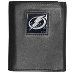 Tampa Bay Lightning® Deluxe Leather Tri-fold Wallet