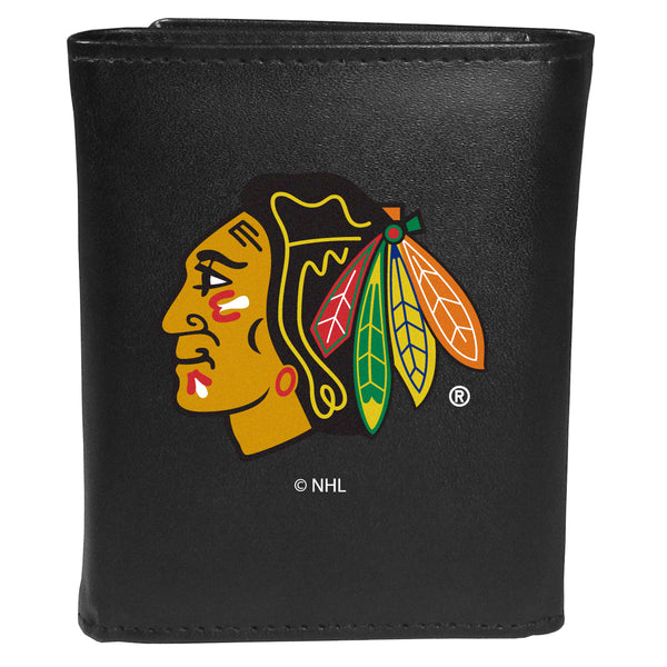 Chicago Blackhawks® Tri-fold Wallet Large Logo