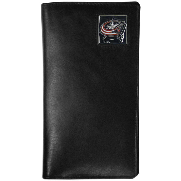 Columbus Blue Jackets® Leather Tall Wallet