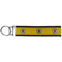 Boston Bruins® Woven Wristlet Key Chain