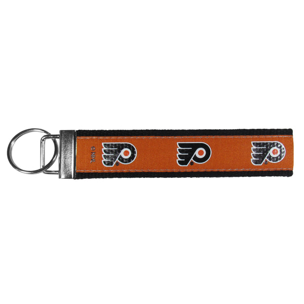 Philadelphia Flyers® Woven Wristlet Key Chain