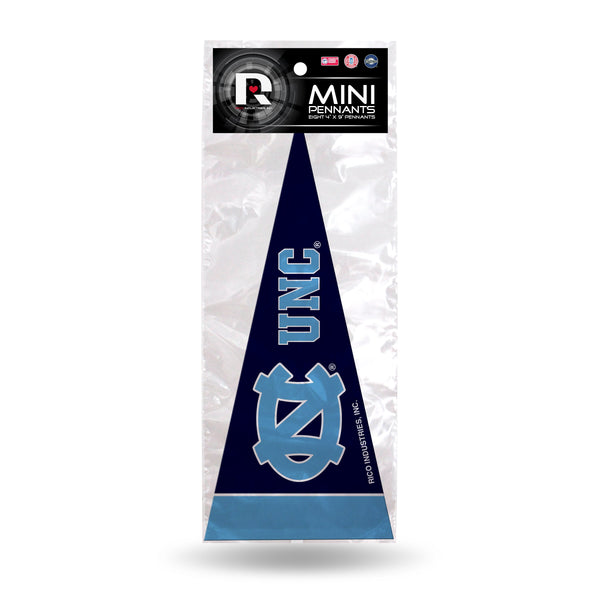 North Carolina 8 Pc Mini Pennant Pack