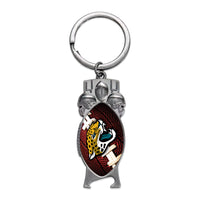 Jacksonville Jaguars Sculpted Bottle Opener Keychain