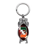 Miami Hurricanes Sculpted Bottle Opener Keychain