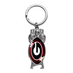 Georgia Bulldogs Sculpted Bottle Opener Keychain