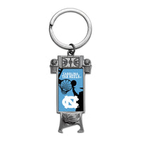 North Carolina Tar Heels Sculpted Bottle Opener Keychain