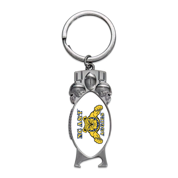 North Carolina A&T Aggies Sculpted Bottle Opener Keychain