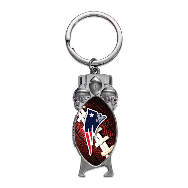 New England Patriots Sculpted Bottle Opener Keychain