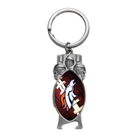 Denver Broncos Sculpted Bottle Opener Keychain